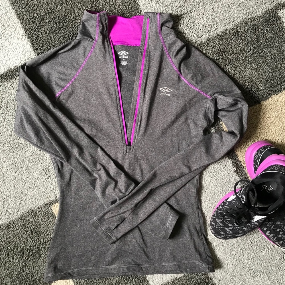 Half zip pull over